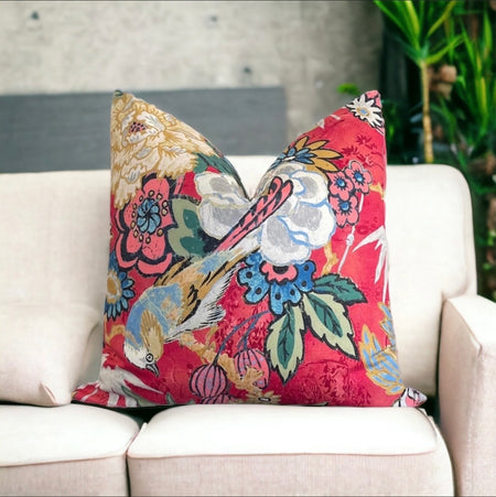 Kaufmann Dailiang Cotton Pillow Cover 18x18, 20x20, 22x22, 24x24, 12x20, 12x22, 14x22