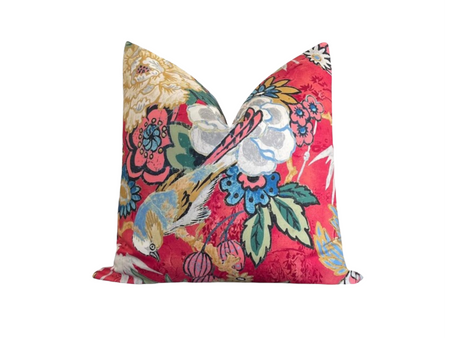 Kaufmann Dailiang Cotton Pillow Cover 18x18, 20x20, 22x22, 24x24, 12x20, 12x22, 14x22