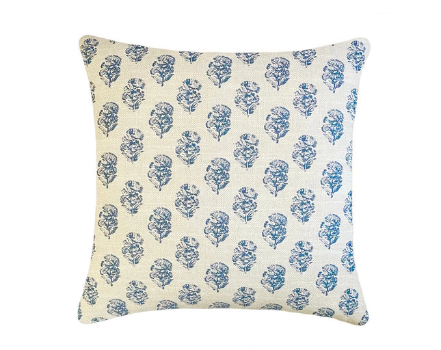 PK Lifestyles Posy Double Sided Throw Pillow Cover 18x18, 20x20, 22x22, 24x24, 12x20, 12x22, 14x22, 14x48  Accent Throw Pillow Cover
