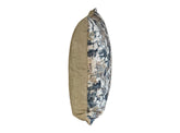 Florenta Designer Pillow Cover – Timeless Medallion Pattern in Slate & Taupe