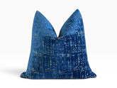 Tressa Textured Blue Pillow Cover | Woven Decorative Throw Pillow | Luxury Accent Cushion Cover | Modern Home Decor