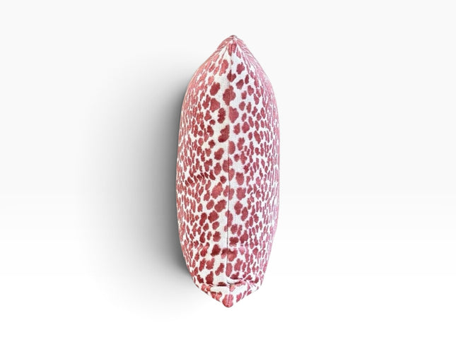 Marlowe Luxury Velvet Animal Print Pillow Cover – Double-Sided, Invisible Zipper