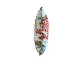 Yuhua Printed Cotton Pillow Cover With Self Welt 18x18, 20x20, 22x22, 24x24, 12x20, 12x22, 14x22, 16x24, 14x46, 14x48 Mill Creek Coral