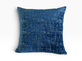 Tressa Textured Blue Pillow Cover | Woven Decorative Throw Pillow | Luxury Accent Cushion Cover | Modern Home Decor