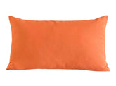 Orange Greek Key Pillow Cover: Coastal Mediterranean Decor