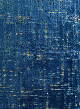 Tressa Textured Blue Pillow Cover | Woven Decorative Throw Pillow | Luxury Accent Cushion Cover | Modern Home Decor