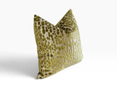 Velora Luxe Double-Sided Pillow Cover – Handcrafted Cut Velvet with Invisible Zipper