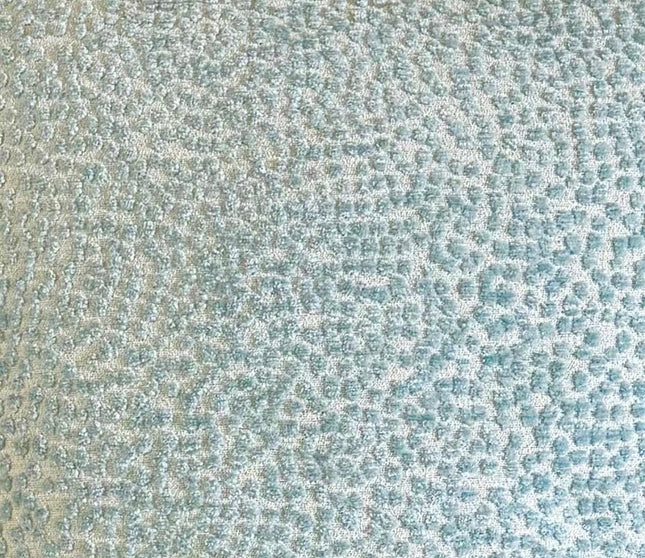 Coastal Chenille Pillow Cover: Light Blue Textured Throw Pillow