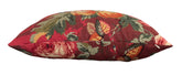 Crimson Queensland Double Sided Throw Pillow Cover 18x18, 20x20, 22x22, 24x24 12x20 12x22 14x22 14x48 Fruit Floral French Country Cover
